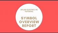 Generate Symbol Overview only with symbols used in the project | EPLAN Electric P8