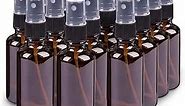 Amber Glass Spray Bottles for Essential Oils,2oz/60Ml Small Brown Amber Glass Spray Bottles,Mini Spray Bottles,Small Empty Spray Bottle,Empty Fine Mist Mini Spray Brown Bottles,2pack