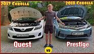 Corolla Quest vs Corolla Prestige