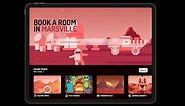 Marsville iPad Pro Prototype in Figma