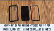 How to Put On and Remove OtterBox Pursuit for iPhone X, iPhone XS, iPhone XS Max, and iPhone XR
