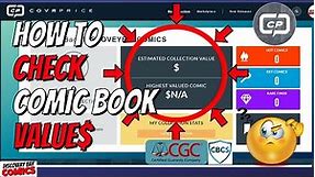 How to check Comic Book Values using CovrPrice.com | CGC & CBCS Graded