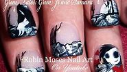 Grim Jr. and Samara nails | Grim Tales Gothic Nail Art Design Tutorial