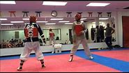 May 2015 Olympic Taekwondo Sparring Practice
