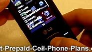 Straight Talk LG290C Review Prepaid LG Slider Phone