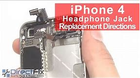FASTEST iPhone 4 Headphone Jack Repair