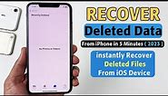 How To Recover iPhone Data Using iMyFone D-Back | Recover Contact, Whatsapp Data, Photos, Videos etc