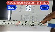 How to read a tape measure | How to read Measurement tape | Engineering Tactics