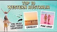 TOP 10 WESTERN AUSTRALIA LOCATIONS! Must-Visit WA Travel Destinations