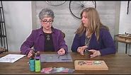 Make a waxed cord bracelet on Beads, Baubles and Jewels with Leslie Rogalski (2810-3)