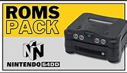 🎮 PACK ROMs SET - Nintendo 64DD | 12 Jogos