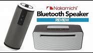 Bluetooth Speaker Review - Nakamichi