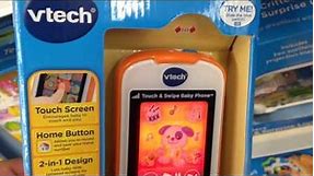 vTECH "Touch & Swipe Baby Phone" Review & Demo