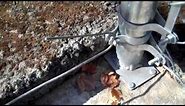How to install tension wire on a chain link fence