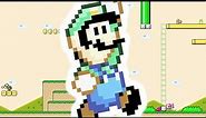 Super Mario Advance 2 - Curiosity of Luigi's Jumping Sprites