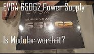 EVGA 650w G2 Power Supply Unboxing and Overview
