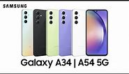Samsung Galaxy A34 | 54 5G - All Colors