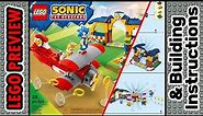 PREVIEW: 76991, LEGO Sonic the Hedgehog, Tails' Workshop and Tornado Plane​ & Building Instructions!
