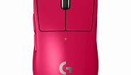 Buy the Logitech Pro X Superlight 2 LIGHTSPEED Wireless Gaming Mouse - Pink /... ( 910-006799 ) online