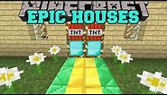 Minecraft: MAKE YOUR HOUSE EPIC (COMBINE BLOCKS INTO DOORS, ANIMATIONS, SECRET DOORS!) Mod Showcase