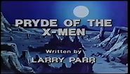 X-Men: Pryde of the X-Men [1989] | TV Pilot