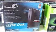 3TB Seagate FreeAgent GoFlex Desk USB 3.0 External Hard Drive Unboxing