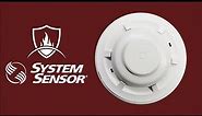 System Sensor 5601P Heat Detector Fire Alarm Test