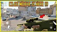 CS:GO MOBILE GAMEPLAY IS HERE WITH ICONIC MAPS | COUNTER STRIKE GLOBAL OFFENSIVE FOR MOBILE !!!😍👀🔥