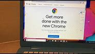 How to download CHROME to Windows 10 hp