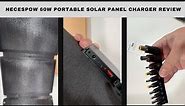 NECESPOW 60W Portable Solar Panel Charger Review