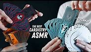 Cardistry ASMR 12 // The BEST Soothing Card-Shuffling of the Year - Extended Edition