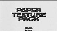 How to create Realistic Animated Paper Textures | After Effects