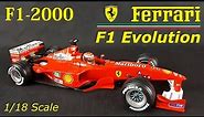 Ferrari F1 Evolution in 1/18 Scale - 2000 F1-2000
