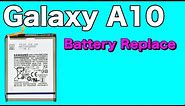 Samsung A10 🔋 Battery replacement