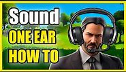 How to FIX Headphones with Sound in One EAR on Windows 10 or 11 (Fast Tutorial)