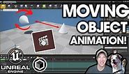 Animating OBJECT MOVEMENT in Unreal Engine! (Easy tutorial)