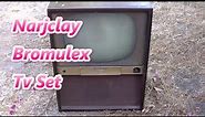 1956 Packard Bell Black and White Console Television Analysis For Repair