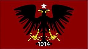 Albania historical flags