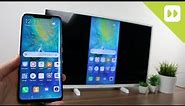 How to connect Huawei Mate 20 Pro to TV (Screen Mirroring Guide)