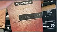 TRAMONTINA knives from Brazil: Campeira and Verttice