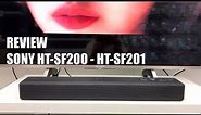 Review Sony HT-SF200 / SF201 - Nueva Barra de Sonido Compacta