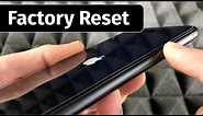 How to Factory Reset iPhone XR | Restore iPhone & Delete everything