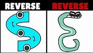 Reverse Spanish VS Reverse Greek Alphabet Lore | Part 7 (Ω-A...)