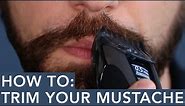 How to Trim Your Mustache