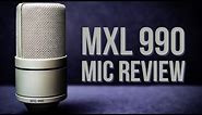 MXL 990 Condenser Microphone Review / Test