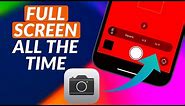 How To Make iPhone Camera Fullscreen Permanently I How to Set iPhone Camera To 16x9 Aspect Ratio