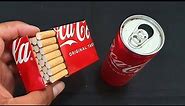 How to make a cigarette Case from coca cans | mini box easy | by Mr ghani expert