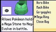 Pokemon Theta Emerald the last dance - How to get Mega Ring. location of mega bracelet.