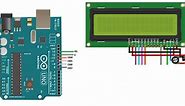 Displaying moving(scrolling) text on 16x2 lcd with arduino uno