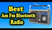 Best Am Fm Bluetooth Radio